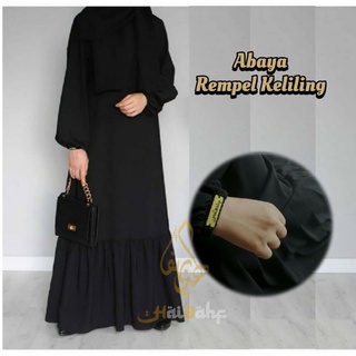 Abaya Turki Basic Gamis Abaya Polos Saudi Simpel Elegan Murah