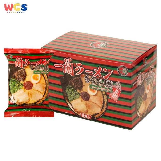 

Ichiran Ramen Chijire Noodles Special Red Secret Powder 5p x 78g