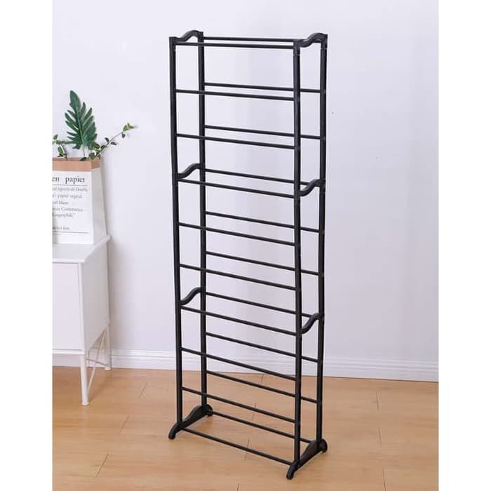 Amazing Shoe Rack Rak Sepatu 10 Susun Rak Sepatu 10 Tingkat Htp076 Shopee Indonesia