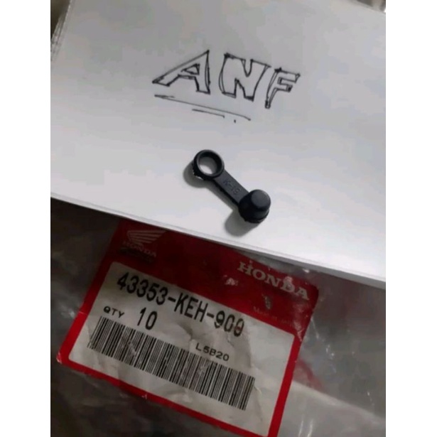 karet tutup stelan nepel angin kaliper cakram rem depan honda tiger lama lawas mega pro original