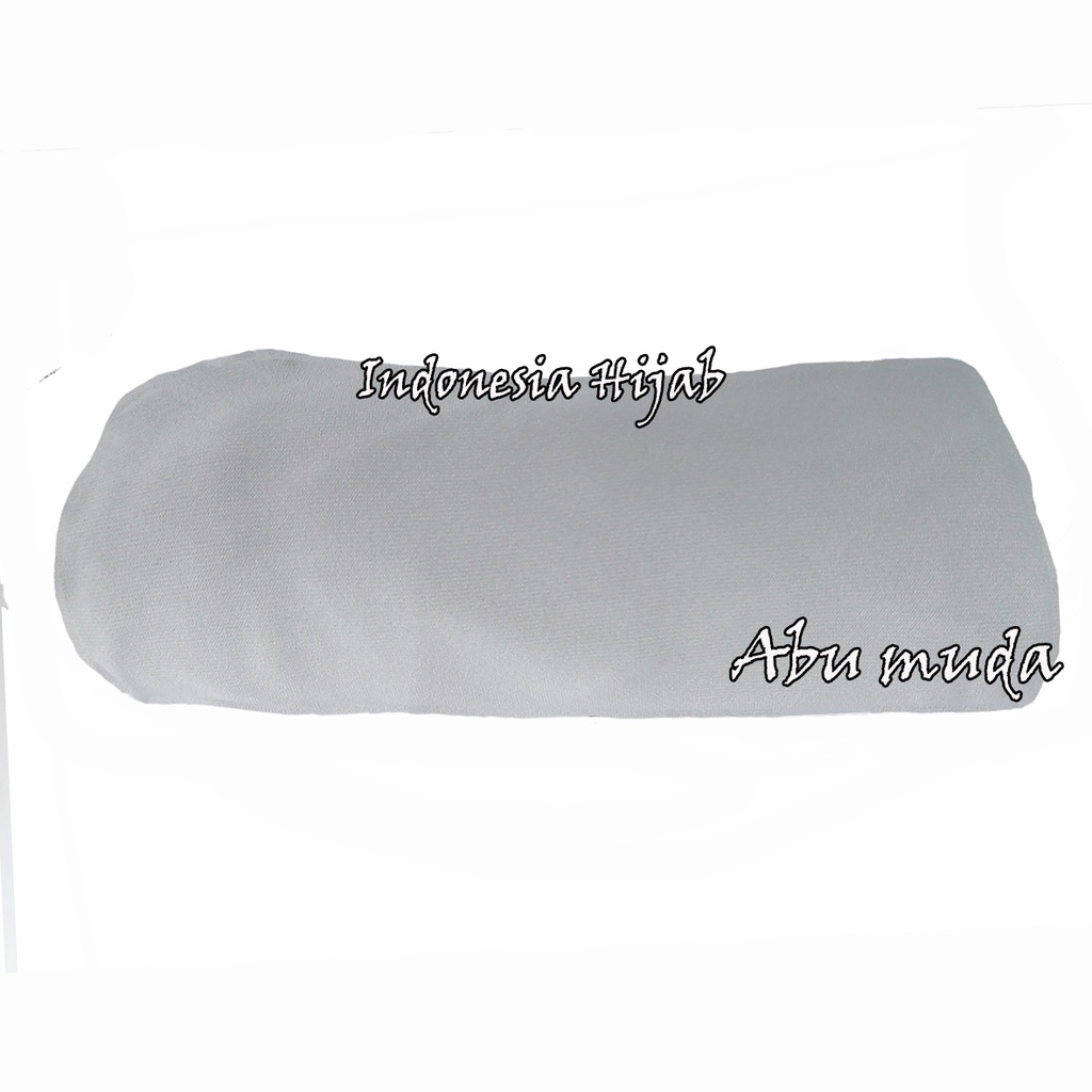 Rok Panjang Jersey Polos Tebal Tidak Nerawang Uk Standart-abumuda