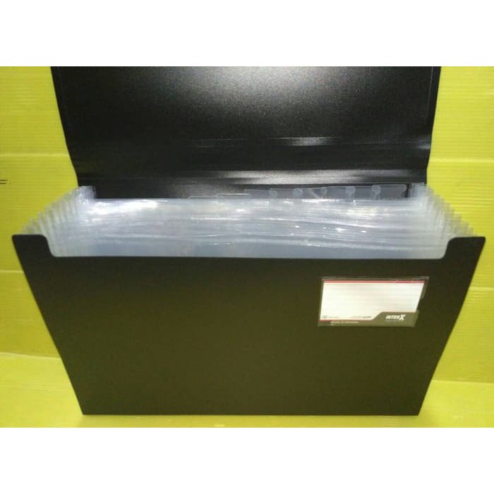 

NEW Expanding File Tali F4 Inter-X - Hitam TERLARIS