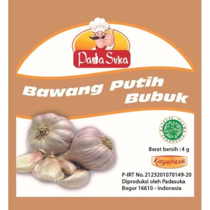 

BUBUK BAWANG PUTIH 1 sachet (merek bisa beda)
