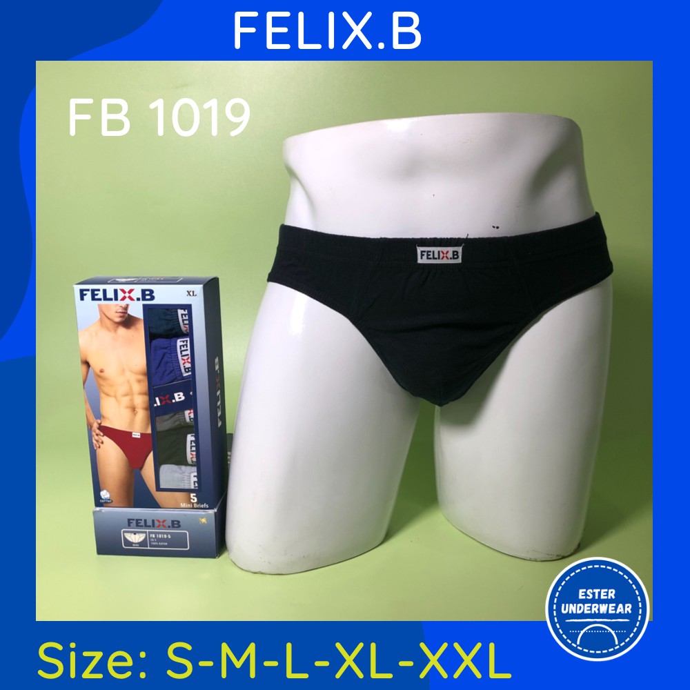 Celana Dalam Pria Felix.B FB 1019 isi 5 pcs