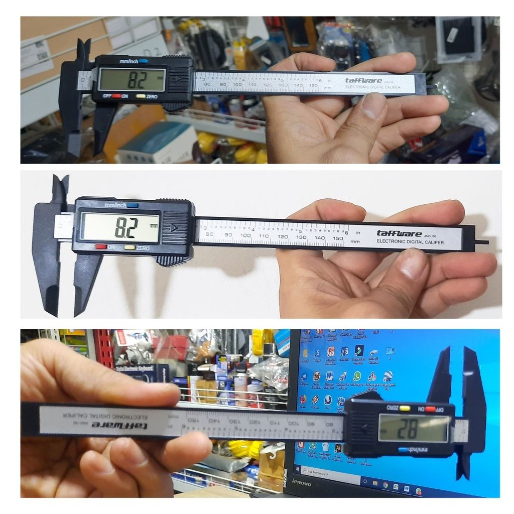 Alat Ukur Jangka Sorong Caliper Sigmat Digital LCD Screen Vernier 111147