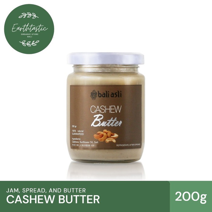 

Bali Asli Cashew Butter / Selai Kacang Mete 200gr
