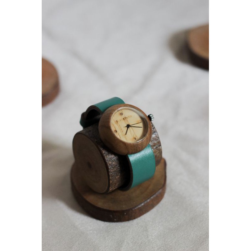 KARAFURU jam tangan kayu pria / wanita / unisex