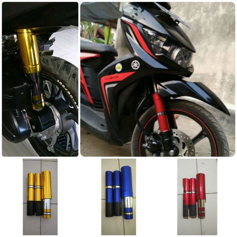 cover shock depan belakang matic mio soul mio gt mio m3 mio j