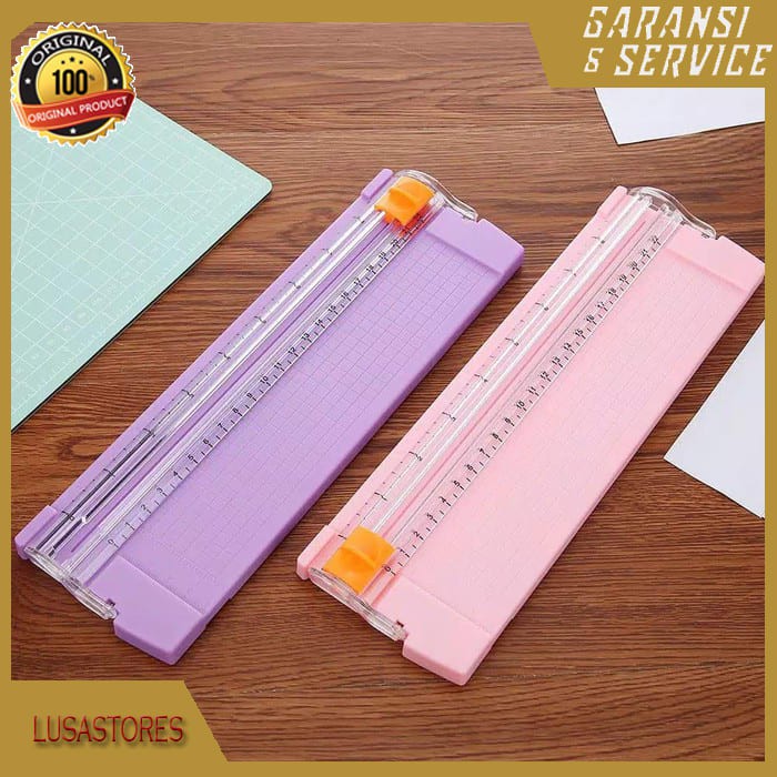 

Alat Pemotong potong Kertas A4 A5 Paper Trimmer Portable Cutter