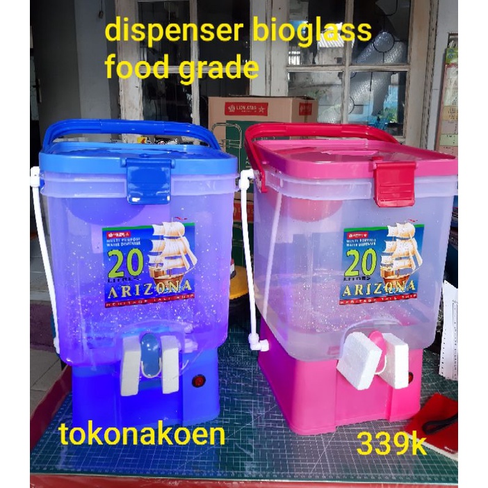 Dispenser Bioglass 20L utk  2+, DS , bioX, biovortex-20 L Lion Star