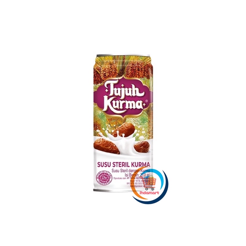 Susu Tujuh Kurma Steril 200 gram