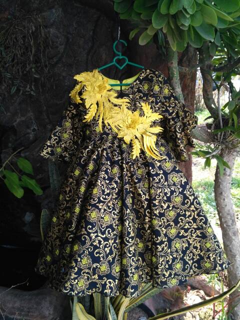 Baju pesta anak murah/gamis batik anak/baju batik murah/baju batik couple/gamis couple