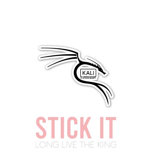 

Stiker sablon setrika DTF kaos baju sticker vinyl kali linux 7