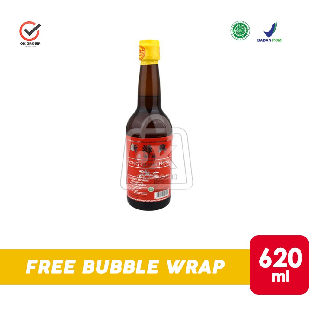 

Minyak Wijen Seng Guan Heng / Sesame Oil (Botol Kaca 620ml)