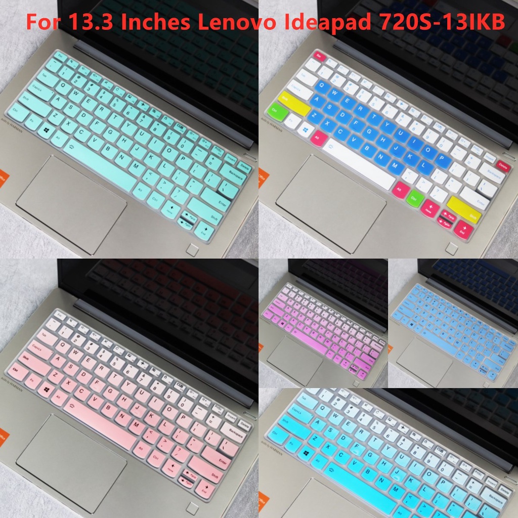 Cover Pelindung Keyboard Bahan Silikon Lembut Ultra Tipis Untuk Laptop Lenovo Ideapad 720s-13ikb 13.3 &quot;