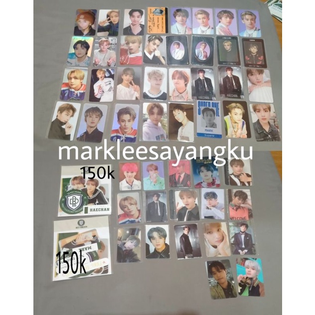 photocard mark haechan ac yb