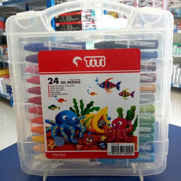 

Crayon 24 warna Titi (KODE S119)