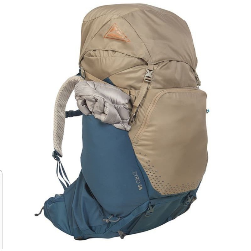 Carrier Kelty Zyro 58 L backpack atau tas pendaki gunung