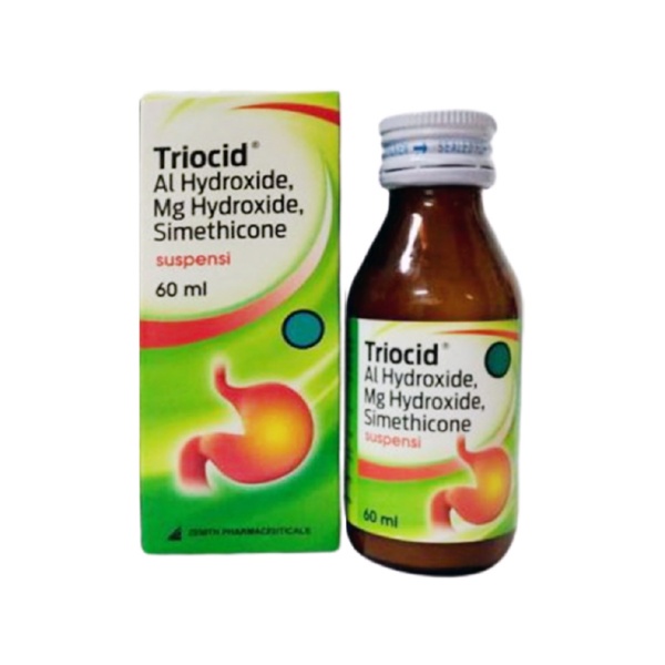 Triocid Suspensi 60 Ml Sirup Obat Maag Lambung