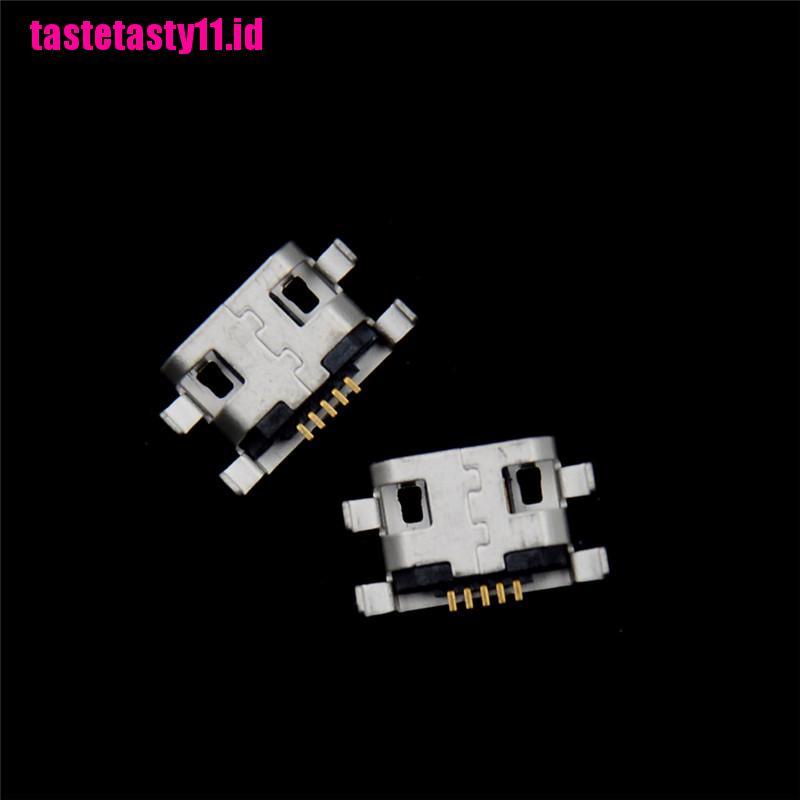 20 Pcs Konektor Jack Charging Micro USB 5 Pin Tipe B Female