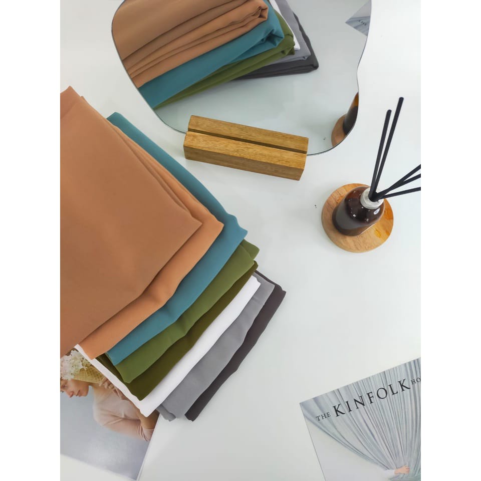 TSK! - HIJAB PASHMINA CERUTY BABYDOLL MURAH KEKINIAN bisa cod