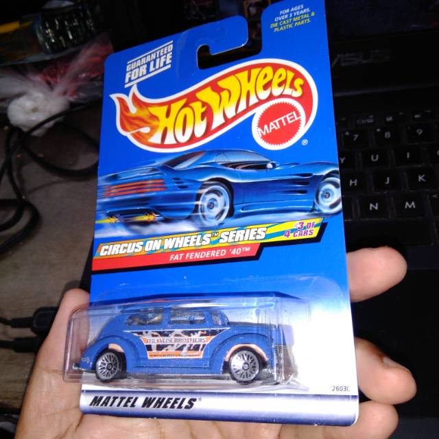 hot wheels card