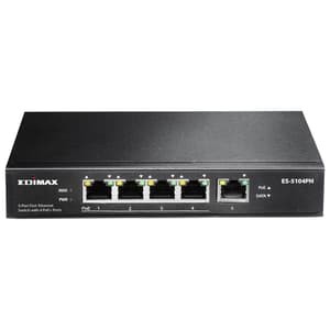 Edimax ES-5104PH 5 Port Fast Ethernet Switch with 4 PoE Plus Ports