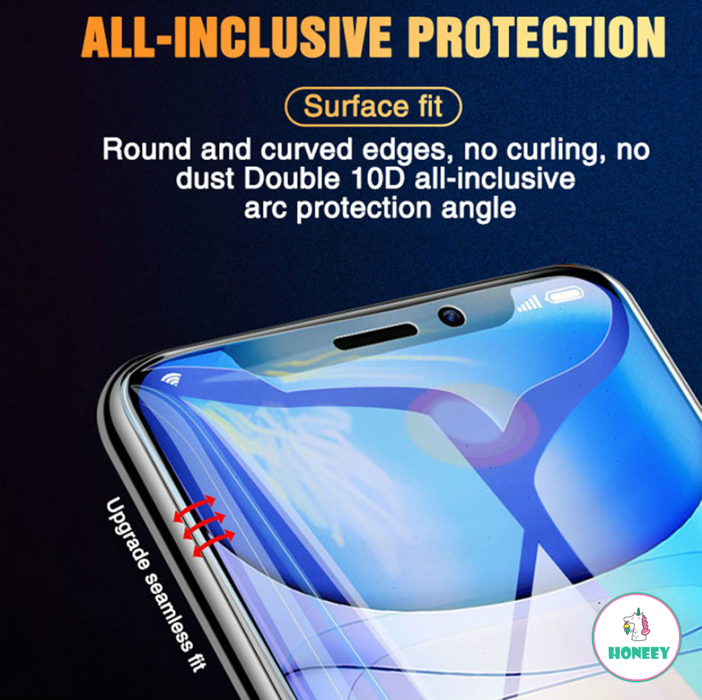 Hydrogel Film Screen Protector for IPhone 12 11 Pro X XS Max XR 6s 7 8 Plus Soft Flexible Extra Slim Protective Tempered Glass