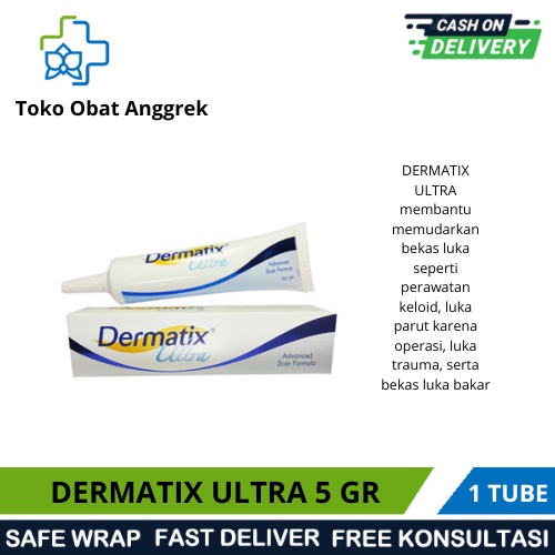DERMATIX ULTRA 5 GR/GEL UNTUK BEKAS LUKA