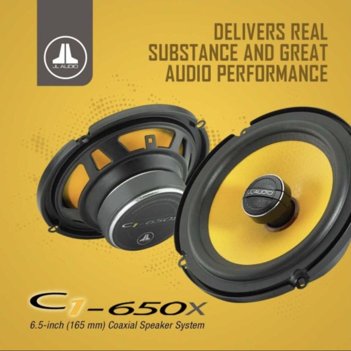 JL Audio C1-650x - Speaker Coaxial USA tech