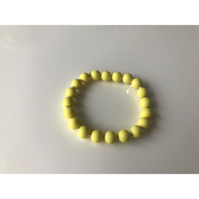 Gelang Perhiasan Aksesoris Wanita DB05 Candy Yellow