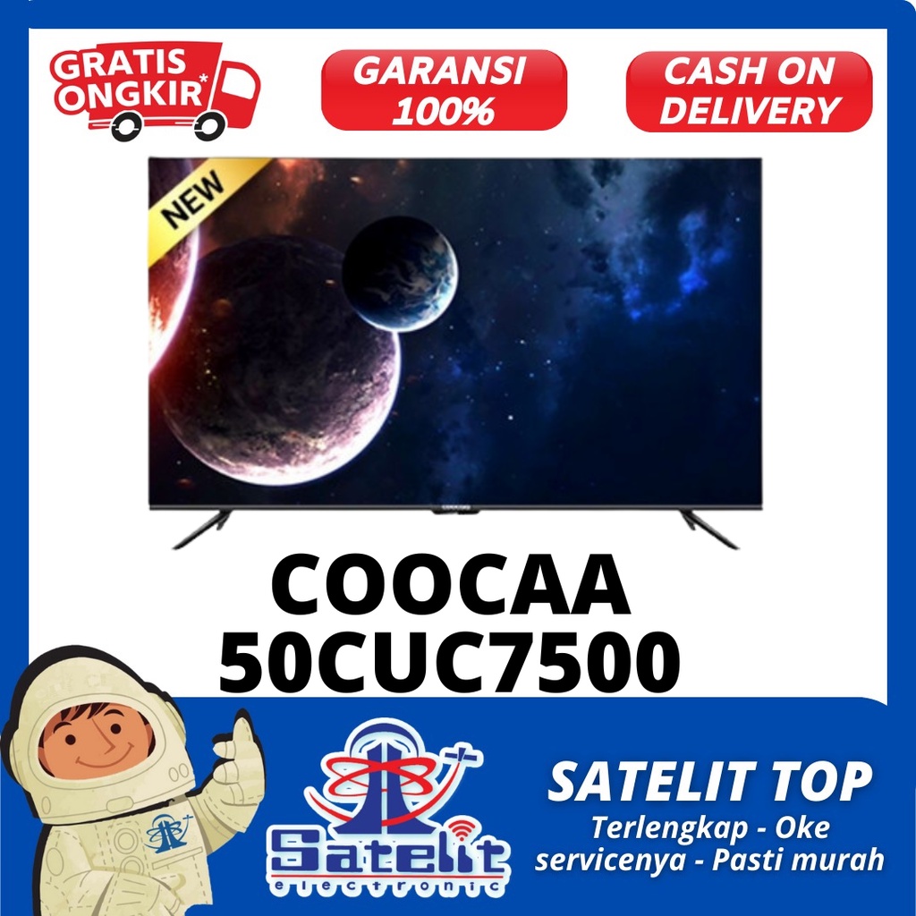 50 INCH LED TV COOCAA 50CUC7500