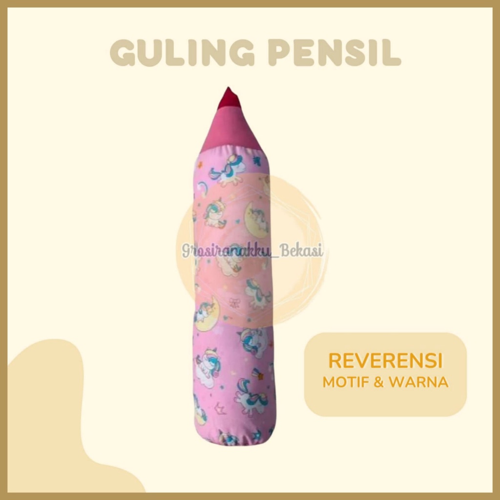 Guling Pensil Termurah Motif LP