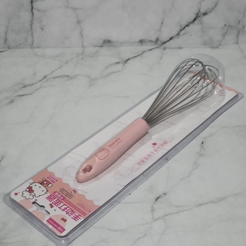 kitty Chefmade stainless balloon Whisk / pengocok telur / egg beater