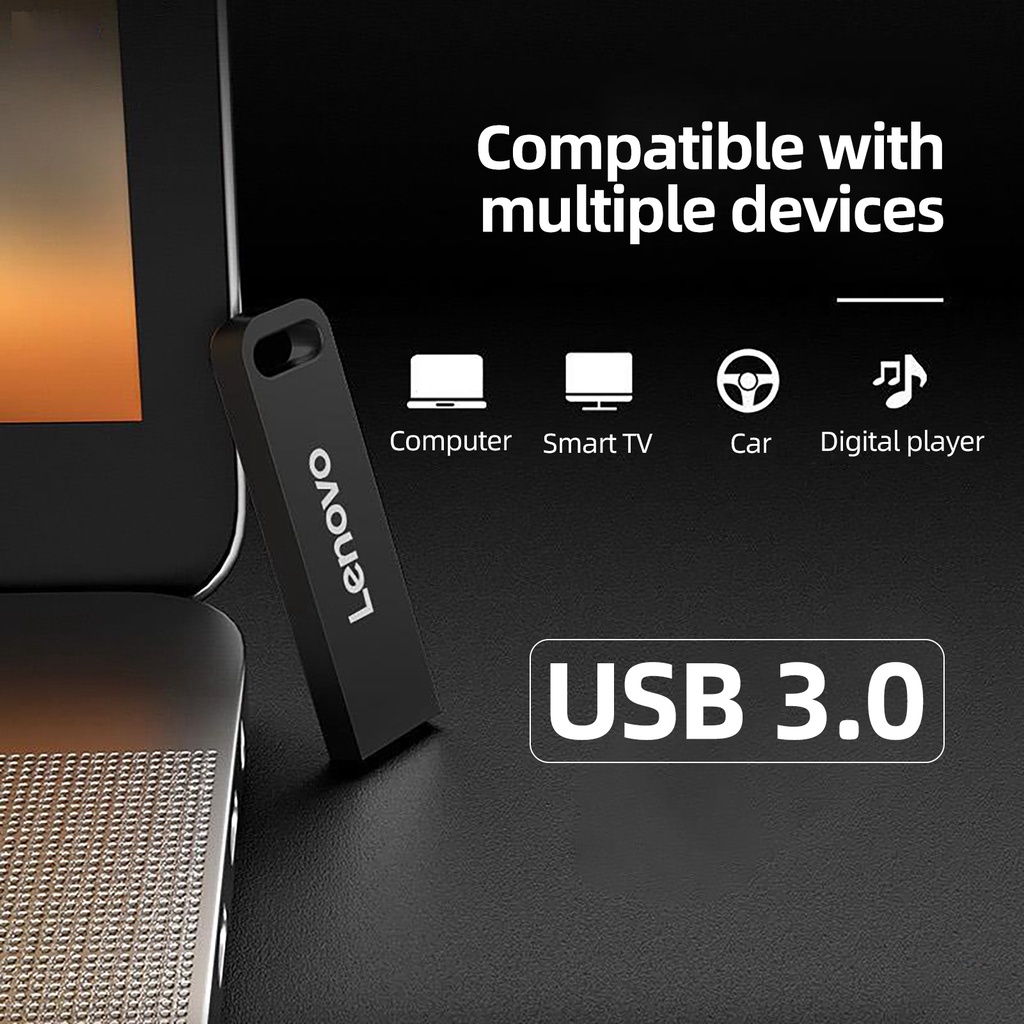 (Huluboy) Lenovo SX1 Flash Disk USB 3.0 Support Swap Hot Swap 4 / 8 / 16 / 32 / 64 / 128GB