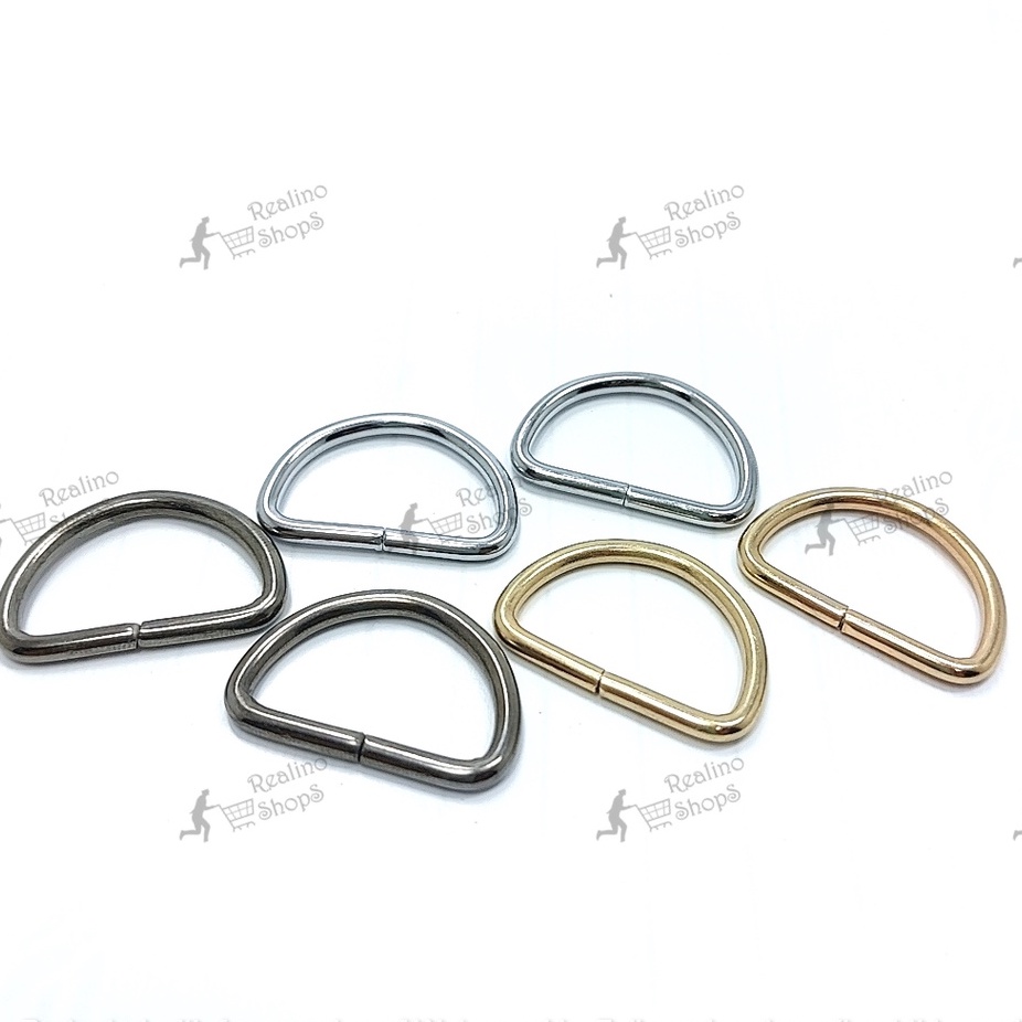 RING D -  2.5CM NEKEL (KUALITAS B) - AKSESORIS TAS