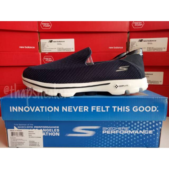 Skechers Go Walk 3 - Lounge Navy (54043/NVY)