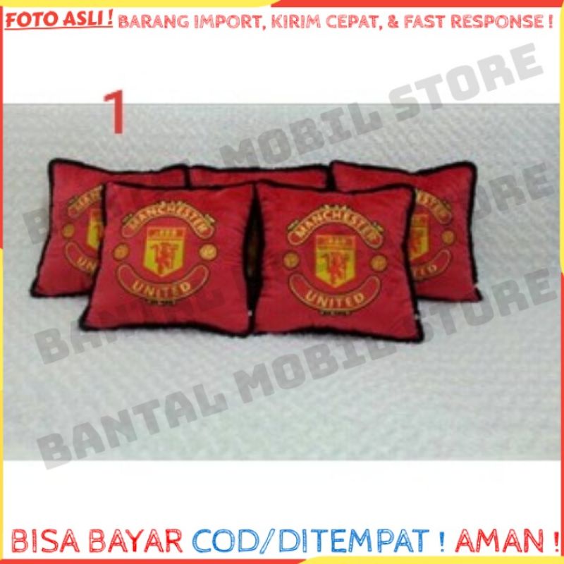 BANTAL TRAVEL TRAVELING TRAVELLING BACKPACK BACKPACKER BONEKA CLUB KLUB BOLA MU MERAH