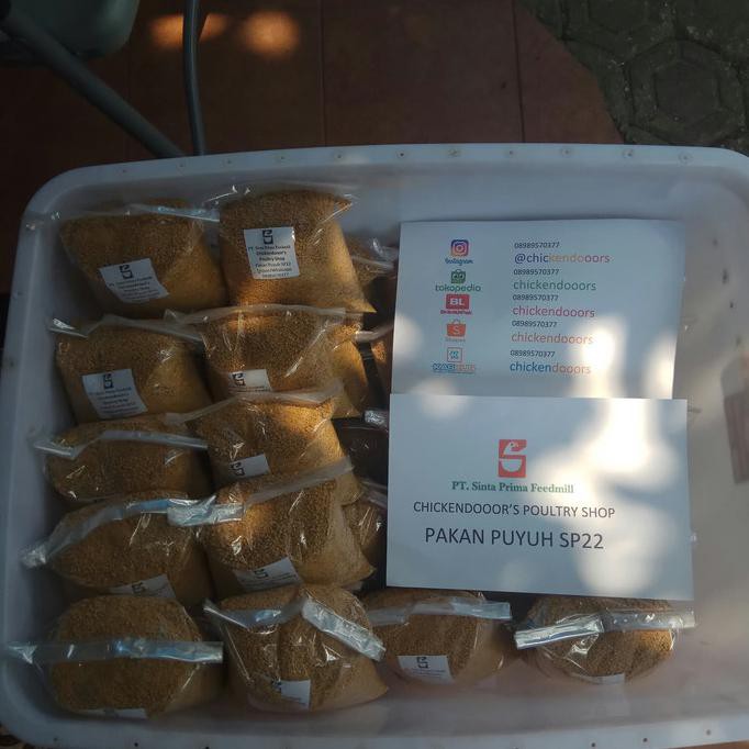 pakan burung puyuh petelur sp22 makanan puyuh pur sinta sp 22 10kg