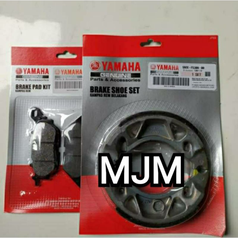 KAMPAS REM/DEPAN BELAKANG/YAMAHA MIO SPORTY/MIO SMILE/ MIO GT 125/SOUL GT/ORI YAMAH