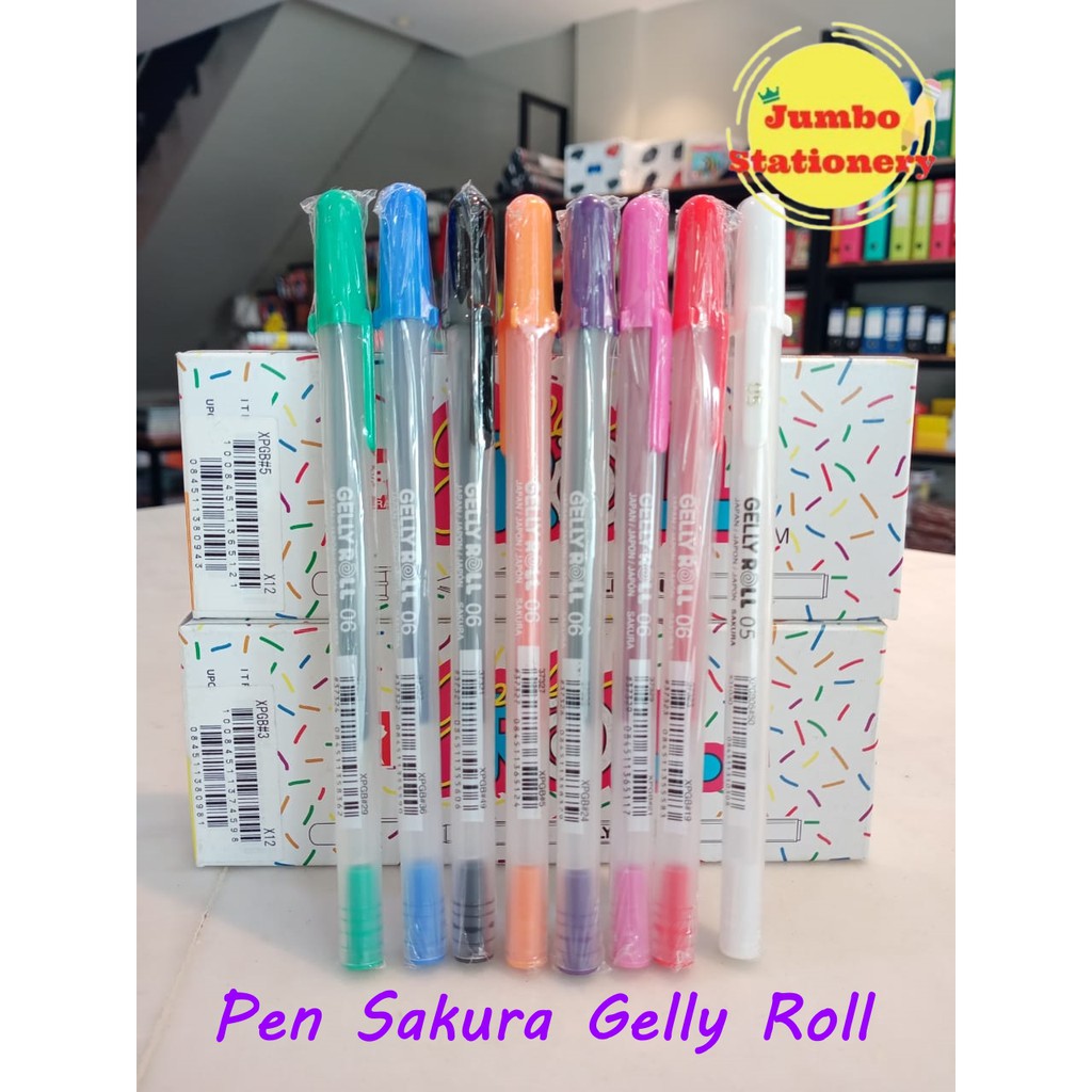 Sakura Gelly Roll Pen 0.6 Hitam