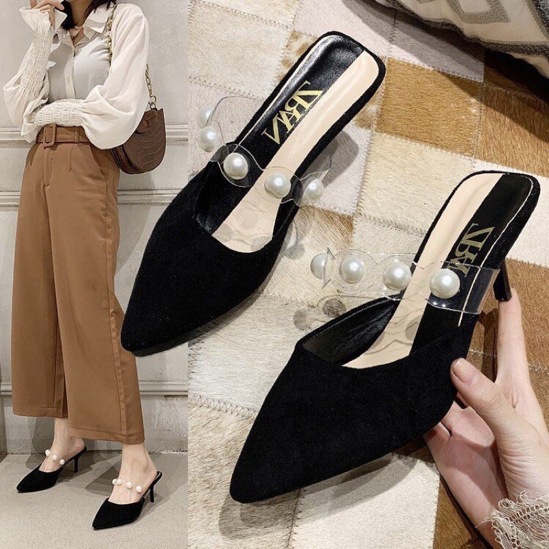 heels z558 sepatu wanita import realpict