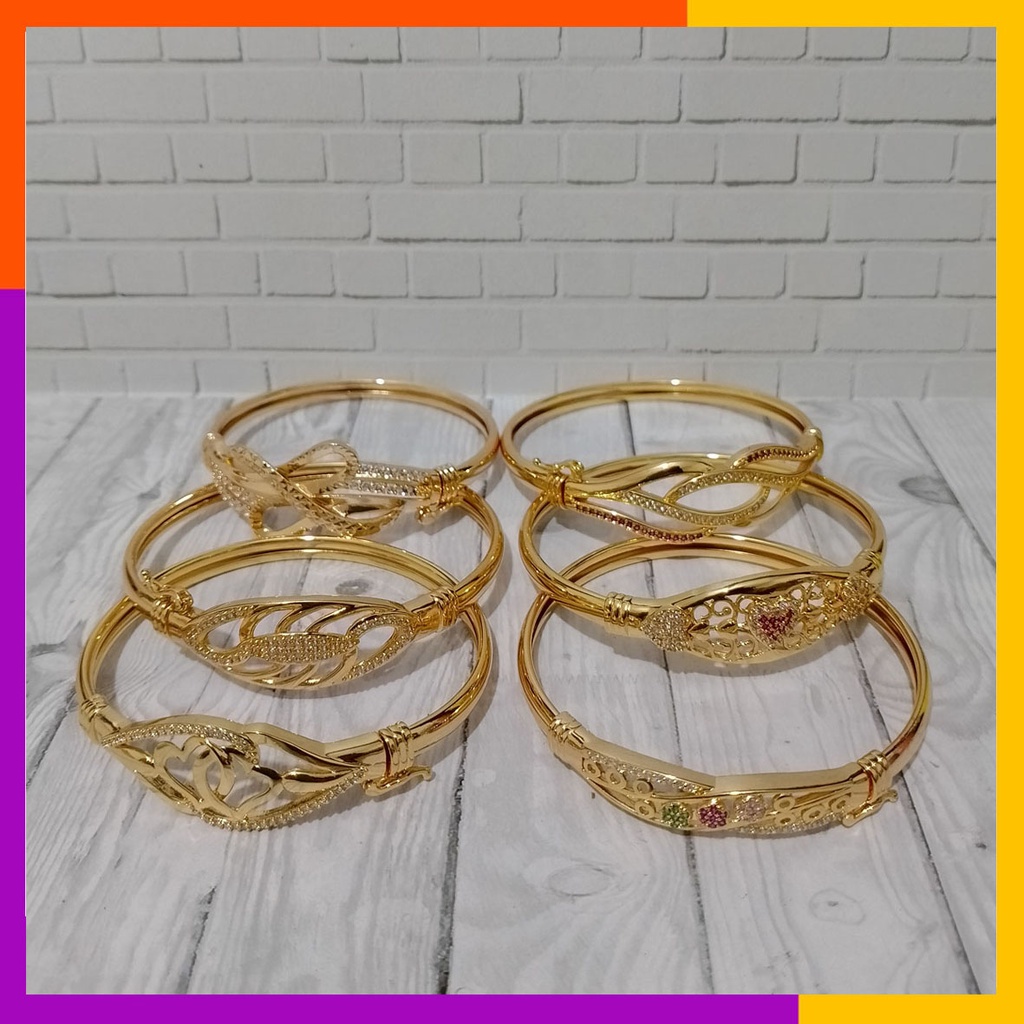 GELANG bangkok LAPIS MAS 24k (RANDOM)