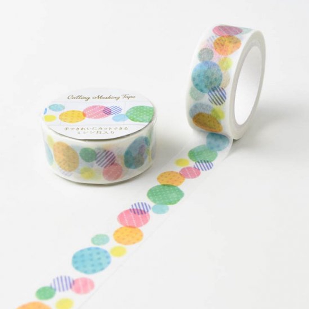 

Pine Book Cutting Masking Tape Watercolor Dots