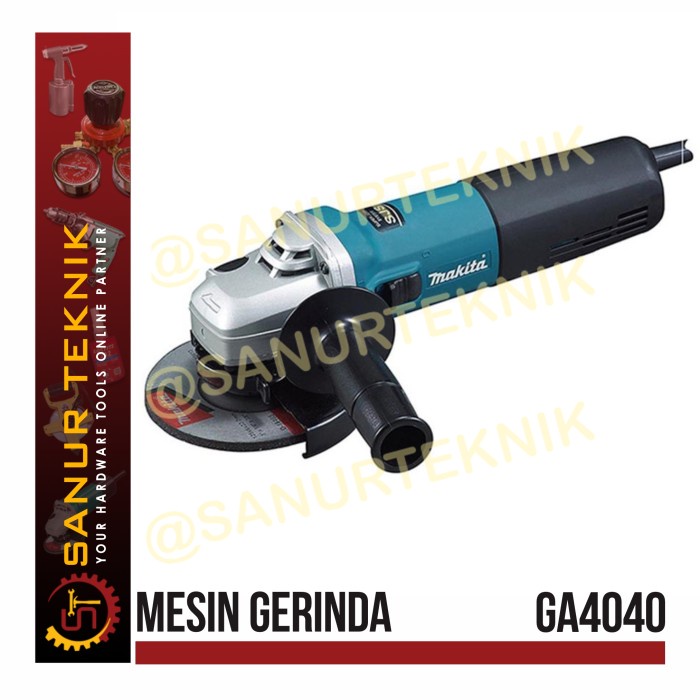 MAKITA GA4040 GA 4040 Super Duty Angle Grinder SJS Mesin Gerinda Grind