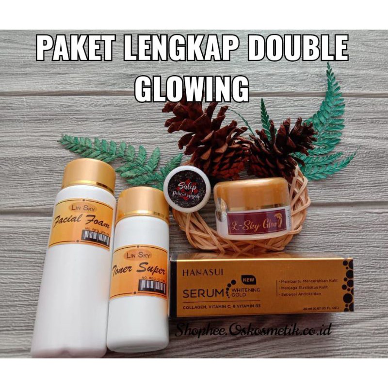 SEPAKET L SKY GLOW ISI 5 BERSEGEL DAN BERHOLOGRAM ORI