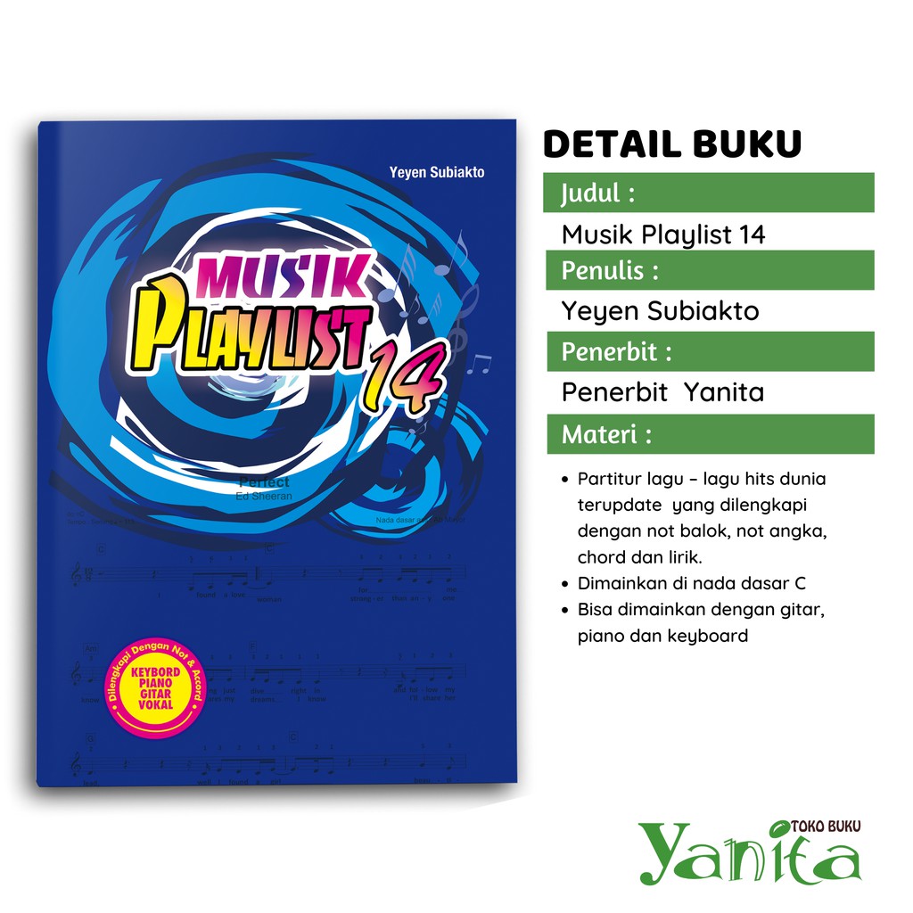 Yanita Buku Lagu Musik Playlist 14