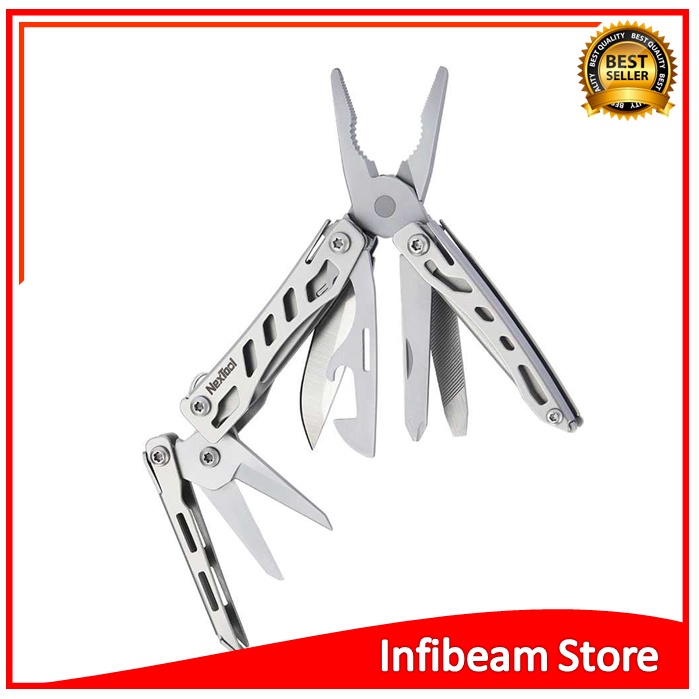 NexTool Pisau Lipat Multifungsi 10 in 1 Mini Knife Tool ATAU Pisau Saku Kecil Mini Lipat / Pisau Lip