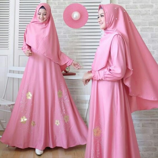 RESTOCK 6 warna FC- JANELA SYAR'I / Set hijab syari wanita terbaru / hijab syari termurah