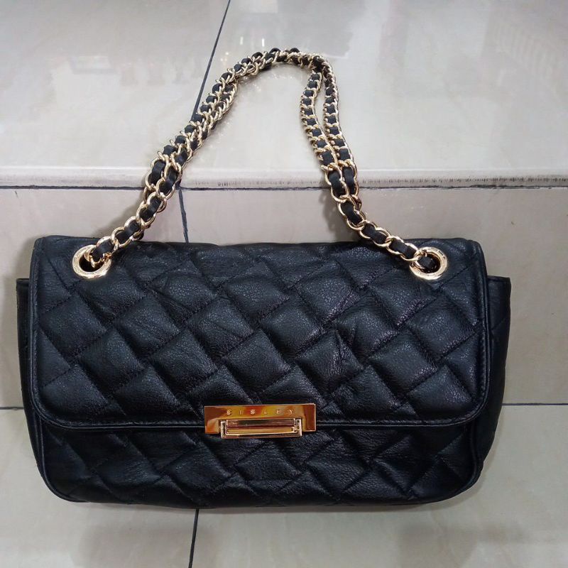 tas preloved sisley kulit mantul(sold out)